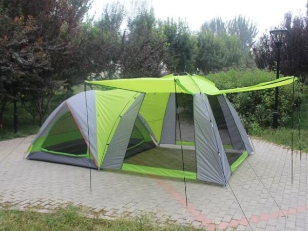 Captain Kamp 7308 2 Odalı 4 Kişilik Aile Çadırı - 3 Mevsim